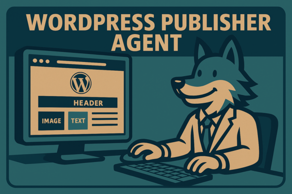 WordPress Publisher Agent — Automated content workflows